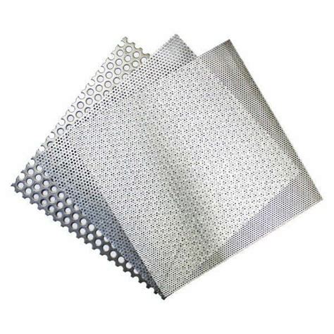 Aluminium Perforated Metal Sheet Flat Plate Panels The Mesh Company