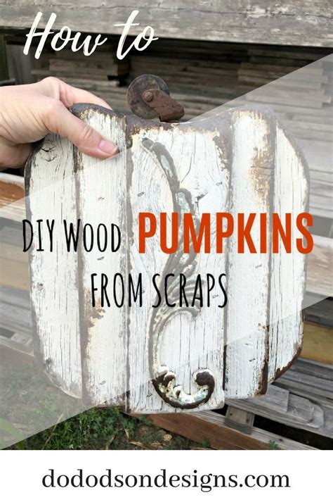 Easy Diy Scrap Wood Pumpkins Farmhouse Style Fall Decor Diy Wood