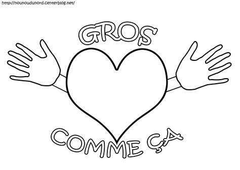 Coloriage Coeurs St Valentin