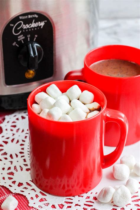 Easy Crock Pot Hot Chocolate Mom Makes Dinner