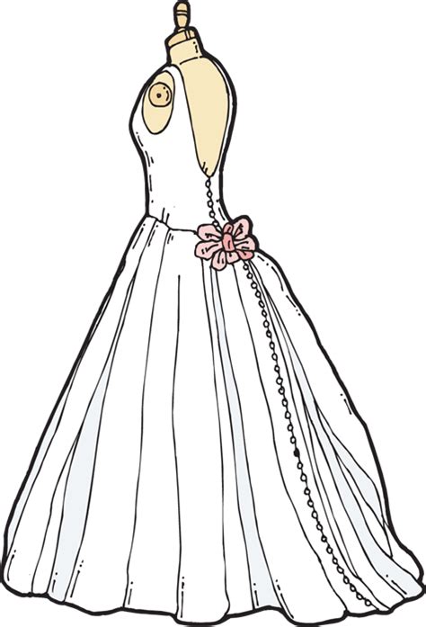 Wedding Dress Clip Art Free - ClipArt Best