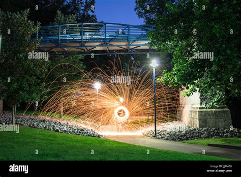 Steel Wool Photography Stock Photo Alamy