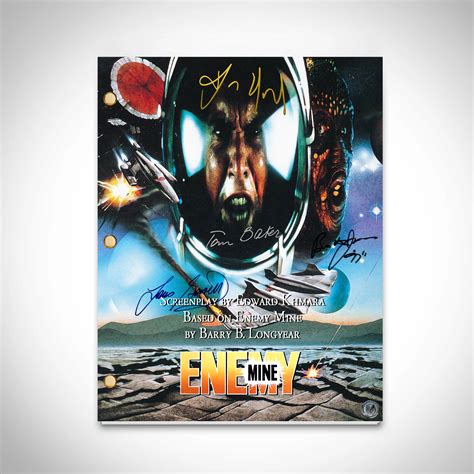 Enemy Mine (1985) Transcript Limited Signature Edition | RARE-T