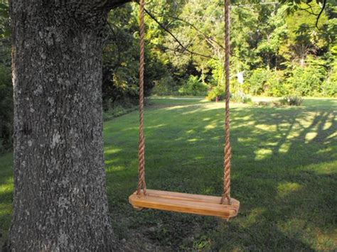 Rope Swing Tree Swing Recycled Reclaimed Rustic Lumber