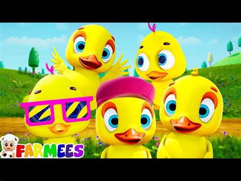 Five Little Ducks Went Swimming + More Nursery Rhyme & Song for ...