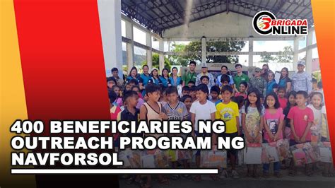 Beneficiaries Ng Outreach Program Ng Navforsol Youtube