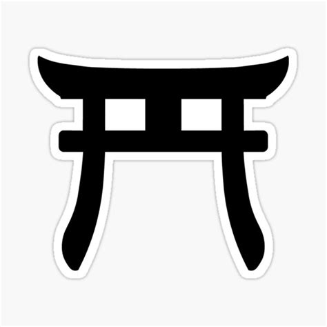 "Shinto Symbol" Sticker for Sale by sweetsixty | Redbubble