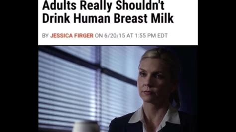 Adults Really Shoudnt Drink Human Breast Milk Youtube