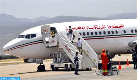 Aéroport International Mohammed V Arrivée dun deuxième avion de la