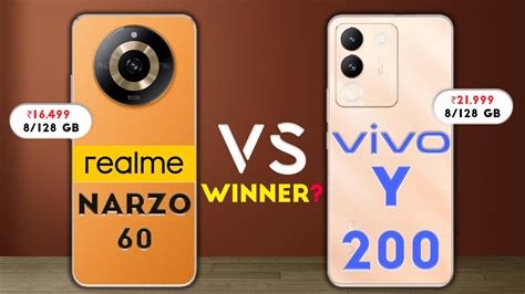 Vivo Y200 Vs Realme Narzo 60 Winner YouTube