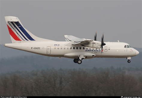 F GVZC Air France ATR 42 500 Photo By Michel Mourmans ID 362465