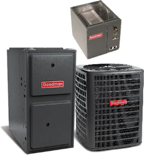 Goodman 3 Ton 145 Seer2 96 60k Btu Upflow Gas Furnace Split System