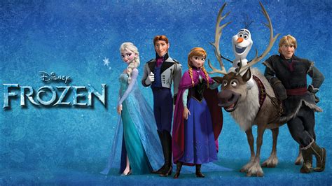 Frozen Hd Wallpaper Elsa Anna Kristoff Hans Olaf Sven