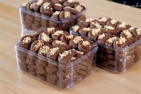 Resep Kue Kering Lebaran 2023 Cara Membuat Choco Almond Cookies Legit