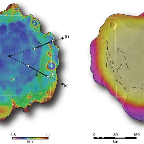 The Topography From The SLDEM2015 Digital Elevation Model A And