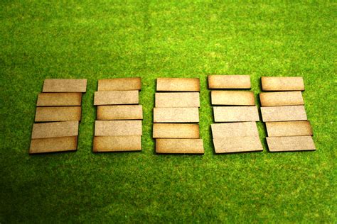 15mm X 40mm Laser Cut Mdf 2mm Wooden Bases For Wargames Arcane