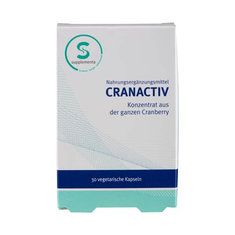 Supplementa Cranactiv Kapseln Deine Apotheke