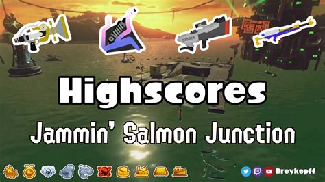 Splatoon 3 Salmon Run Highscores Jammin Salmon Junction 2 3 Jun