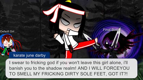 Giant Overpowered Karate June Darby Roasts Villian By 1pororo On Deviantart