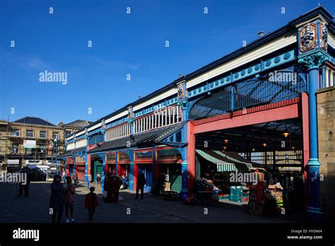 Victorian Open Market Byram St Huddersfield Town Centre A Large