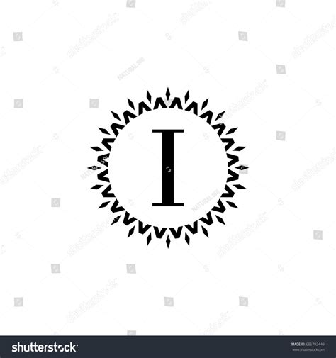 Logo Vector Letter Black Color Stock Vector (Royalty Free) 686792449 | Shutterstock