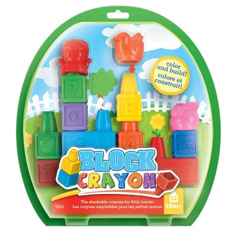 Block Crayon Zestaw Farma 12 Kredek Wooky Zabawki Edukacyjne Dla