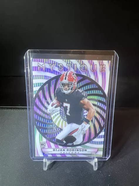 Panini Illusions Bijan Robinson Recrue Mystique Rc Atlanta