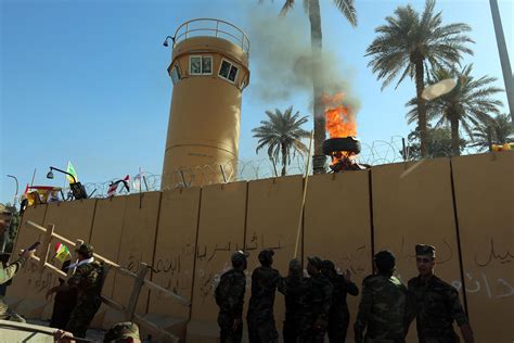 Dramatic Photos Of The Us Embassy Attack In Iraq