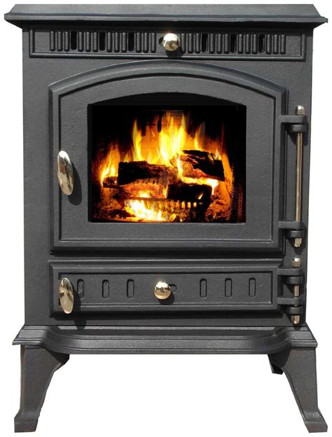 Foxhunter Sharnwick 7kw Cast Iron Log Burner Traditional Wood Burner Multifuel Stove Heater