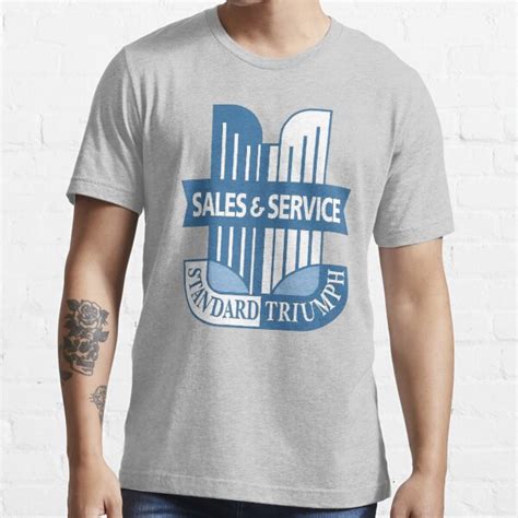 Triumph TR2 4 Sales Service Logo T Shirt For Sale By Pmmgarage90