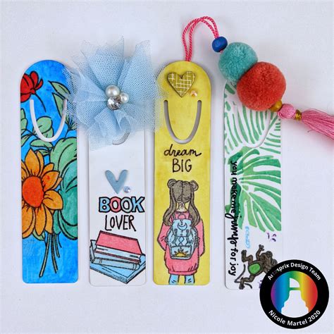 Nicole Martel: HANDMADE BOOKMARKS