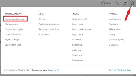 How To Set Up Advanced Settings In QuickBooks Online