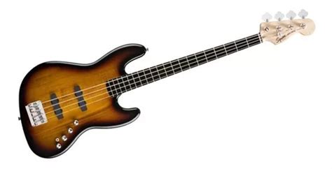 Bajo Activo Squier Jazz Bass Deluxe Iv Sunburst 4 Cuerdas