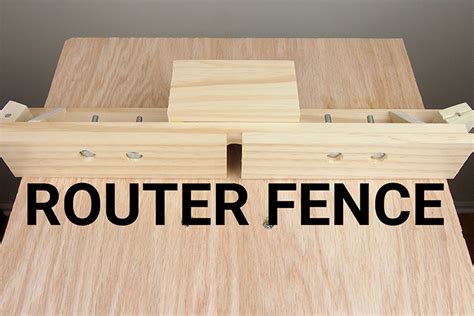 Router Table Fence | Makify.com