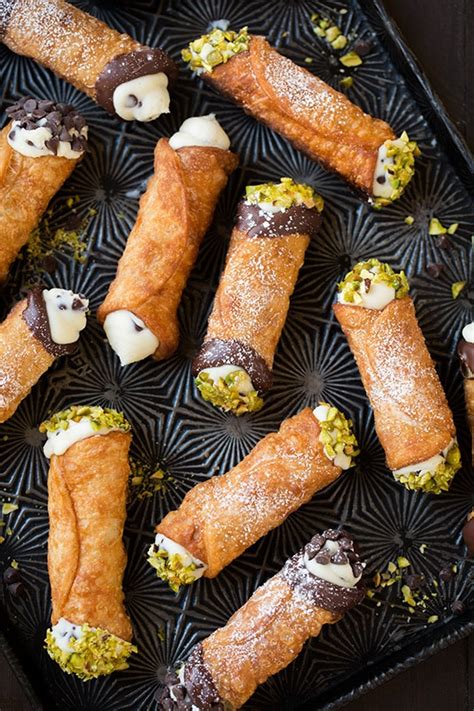 Cannoli Canoli Filling And Shell Recipes Cooking Classy