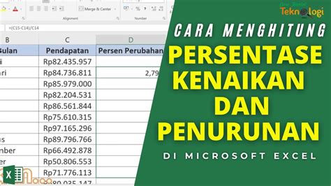 Cara Menghitung Persentase Penurunan Di Excel Warga Co Id