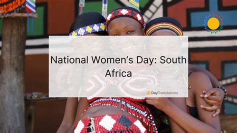 National Womens Day South Africa