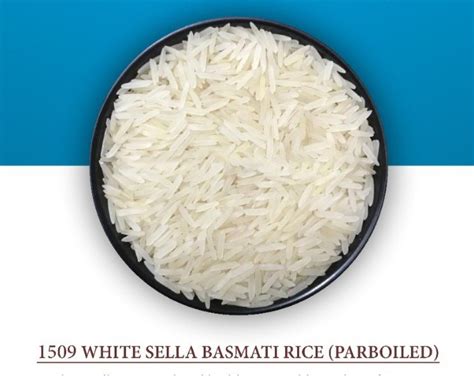 White Sella Basmati Rice Parboiled Kg Pp Bag At Rs Kg In