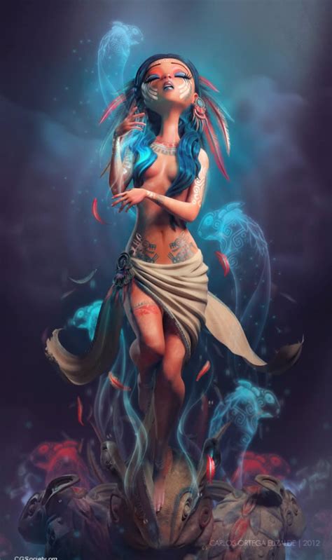 The Stunning 3d Character Art Of Carlos Ortega Elizalde