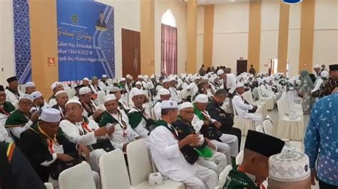 Calhaj Asal Sumut Tiba Di Asrama Haji Embarkasi Medan