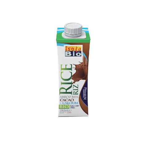 Isola Bio Bebida Mini De Arroz Con Cacao Y Calcio Bio 250 Ml Boteprote