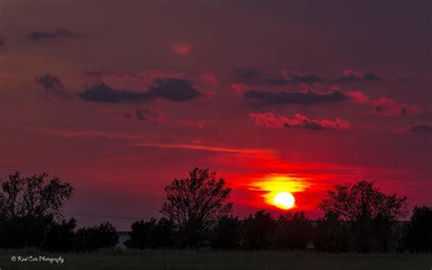 Sunset In Oklahoma Oklahoma Has I Think The Best Sunsets I Flickr