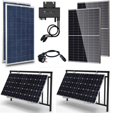 Balkon Kraftwerk Modul W Nep Solar Set Solaranlage Micro