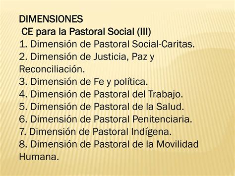 PPT ESTRUCTURA PASTORAL DE LA CEM Y DIOCESANA PowerPoint Presentation