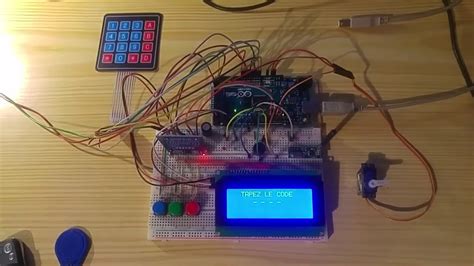 Digicode RFid Télécommande RF433 v1 0 Arduino YouTube
