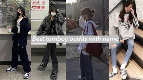 Different Types Of Tomboy Outfits With Name Tomboy Outfits Ideas For