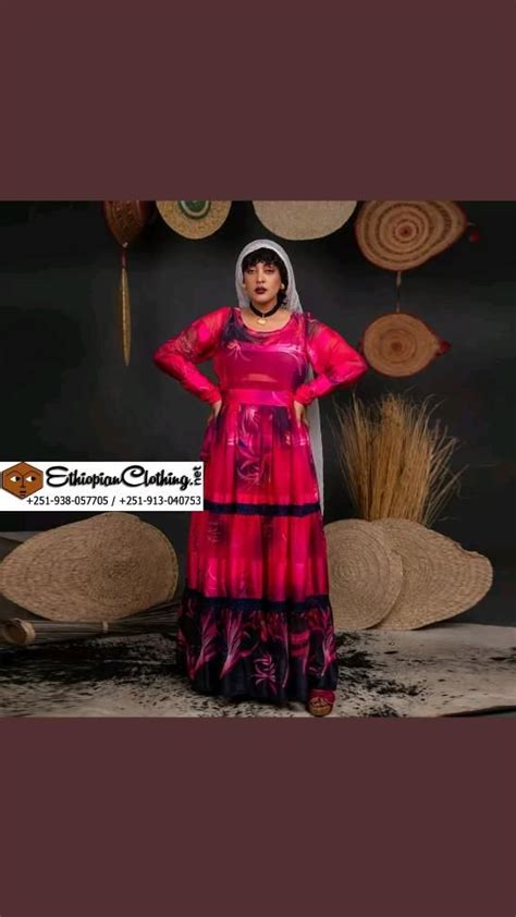 Habesha Chiffon | Chiffon, Chiffon dress, Chiffon fabric