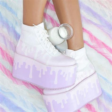 Fancy Shoes Cute Shoes Me Too Shoes Pastel Goth Shoes Purple Shoes