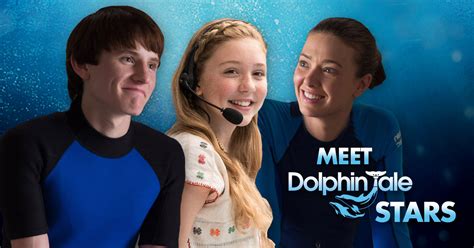 The Dolphin Tale Stars Visit And Surprise Special Guest Mayra Clearwater Marine Aquarium