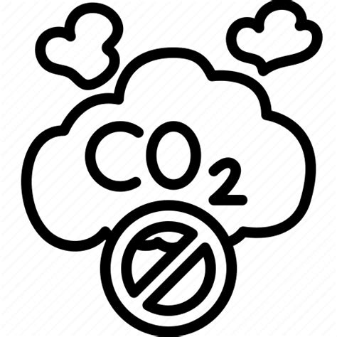 Co2 Carbon Dioxide Cloud Pollution Emission Atmospheric Icon Download On Iconfinder